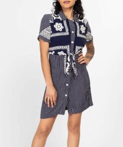 Floral Print Boho Mini Dress Sl16