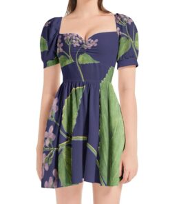 Flower Mini Dress Sl11