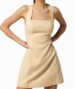 Square Neck Mini Dress Sl22