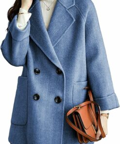 Winter Wool Blend Coat Sl29