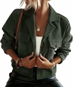 Women's Corduroy Jackets Sl33
